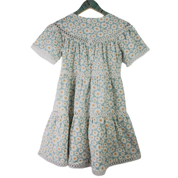 Girl and the Sun Daisy Chain Mini Dress Sz XS - Picture 7 of 9